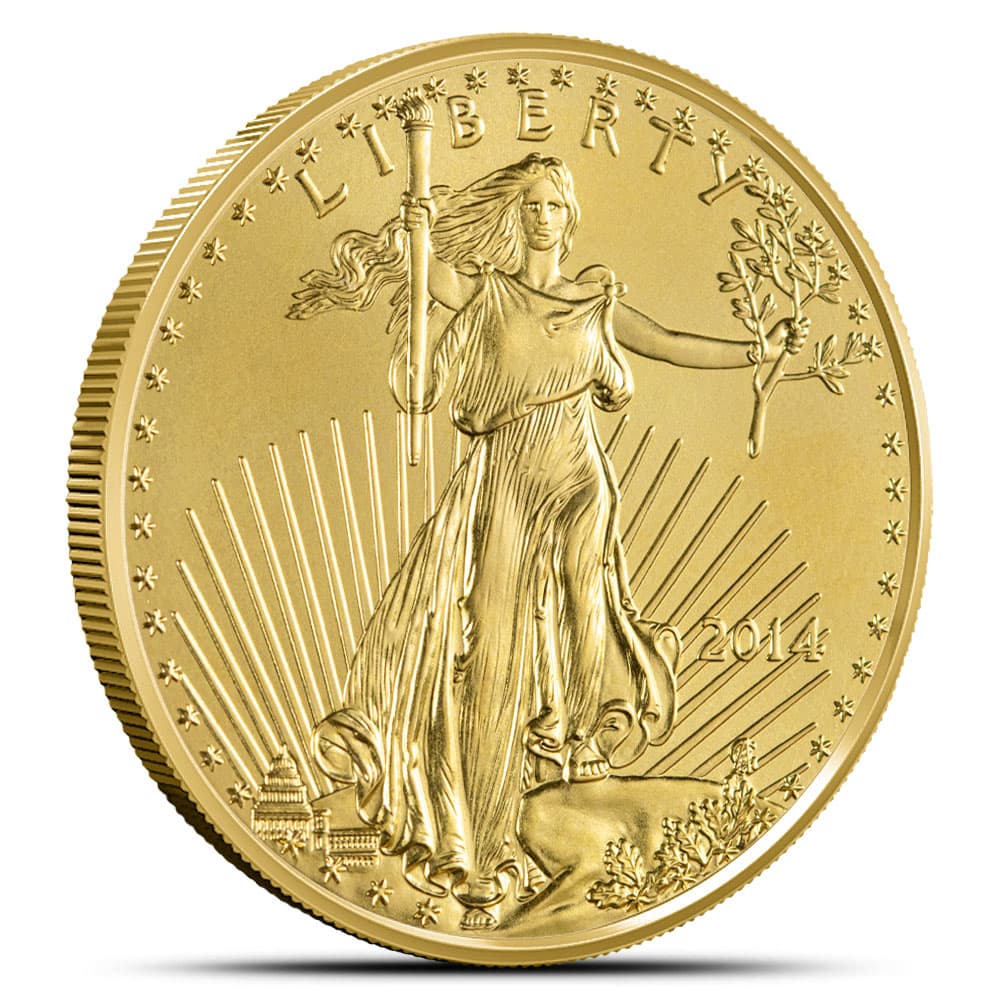 2014 1/2 oz American Gold Eagle Coin