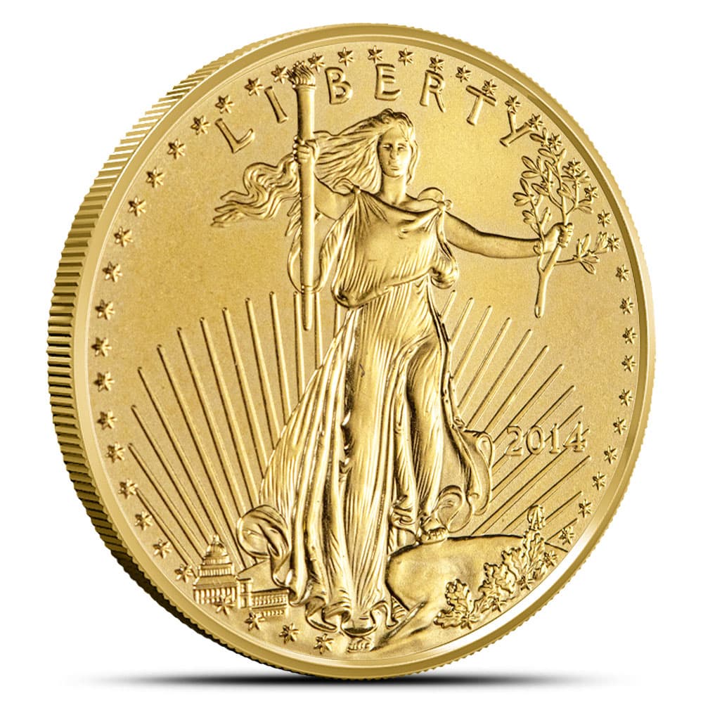 2014 1/4 oz American Gold Eagle Coin