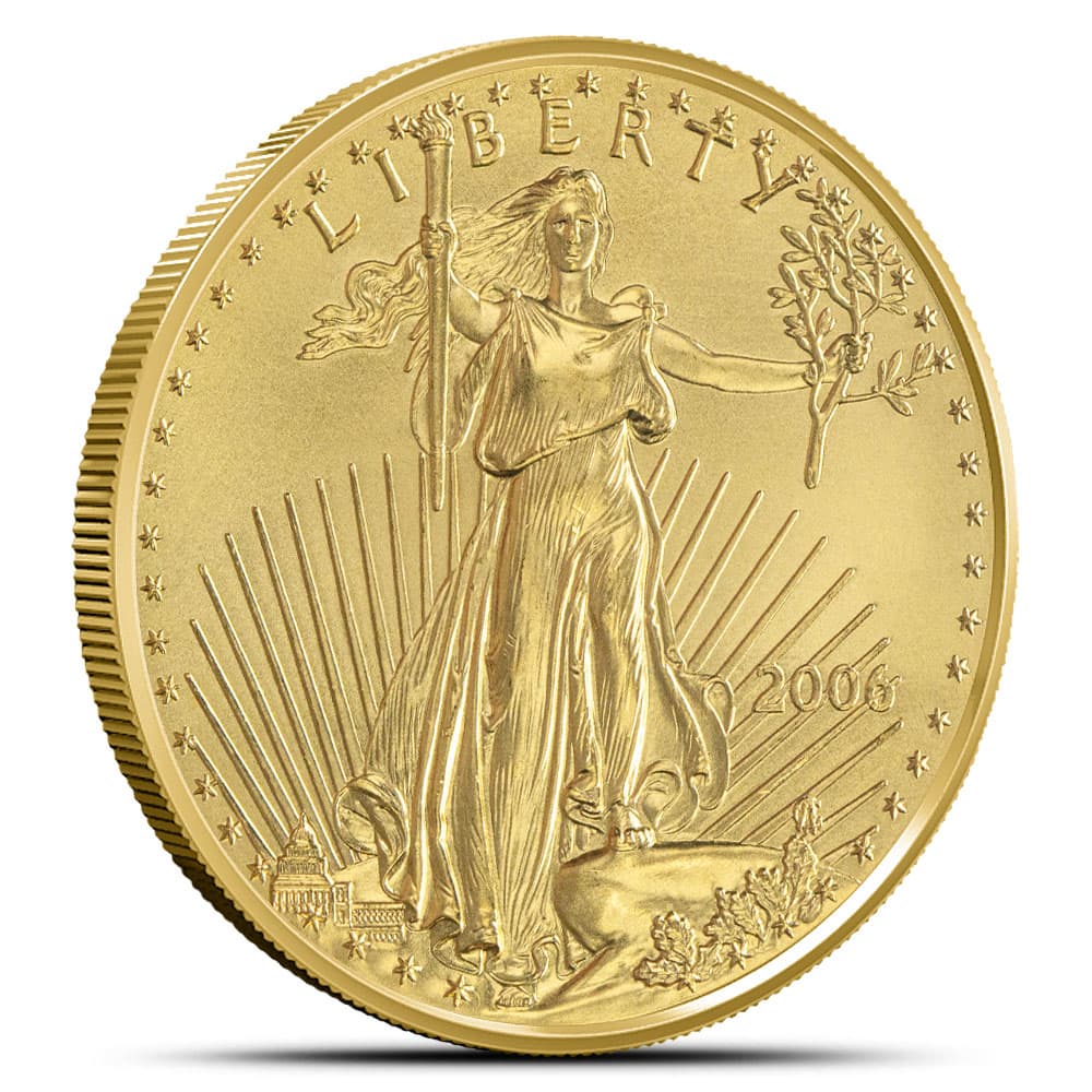 2006 1 oz American Gold Eagle Coin (BU)