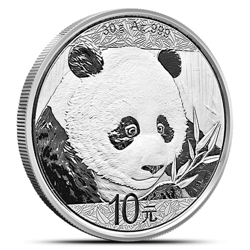 2018 30 Gram Chinese Silver Panda Coin