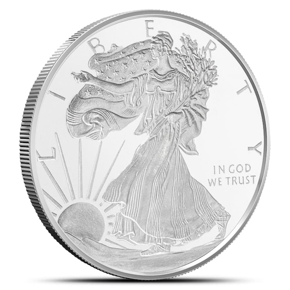 1/2 oz GSM Walking Liberty Silver Round (New)