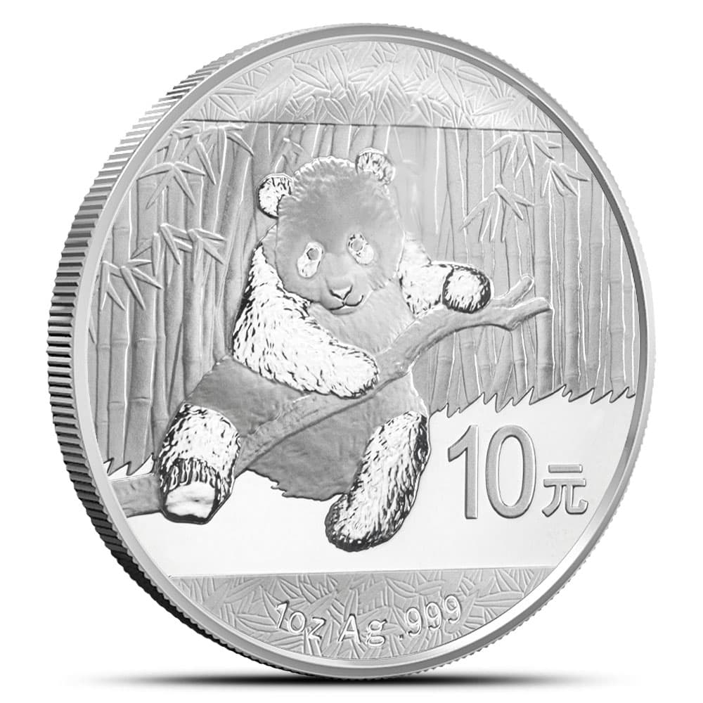 1 oz Chinese Silver Panda Coin (Random Year)