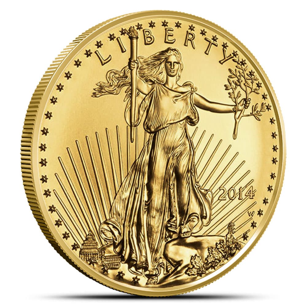 2014 1 oz American Gold Eagle Coin