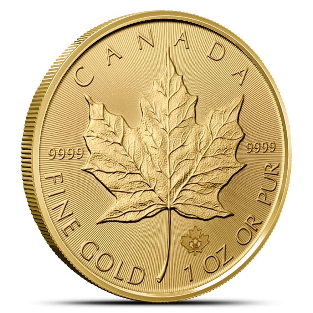 2015 1 oz Canadian Gold Maple Leaf Bullion Coin Brilliant Uncirculated .9999 Fine 24kt Gold