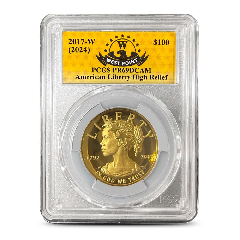 2017-W 1 oz High Relief 225th Anniversary American Liberty Gold Coin PCGS PR69 DCAM