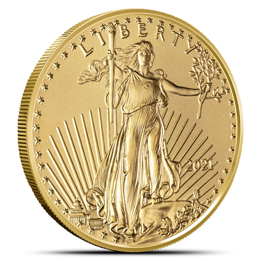 2021 1/4 oz American Gold Eagle Coin (Type 1)