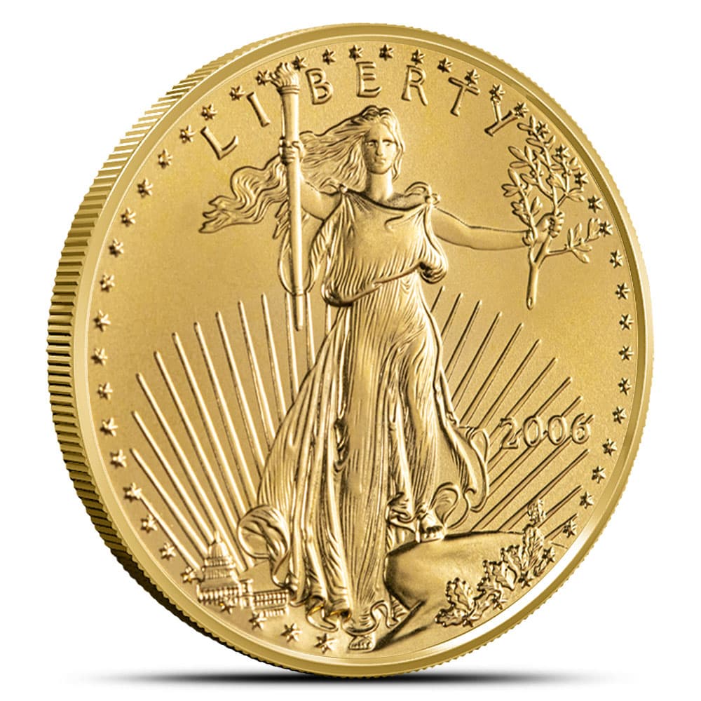 2006 1/2 oz American Gold Eagle Coin