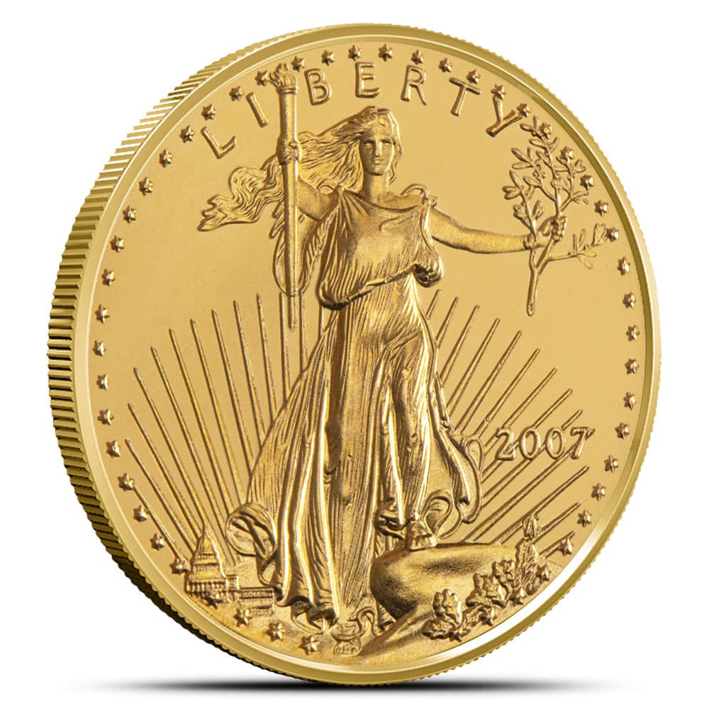 2007 1/10 oz American Gold Eagle Coin