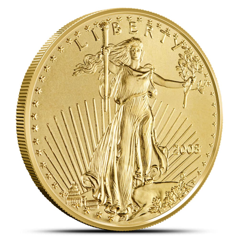 2008 1/4 oz American Gold Eagle Coin