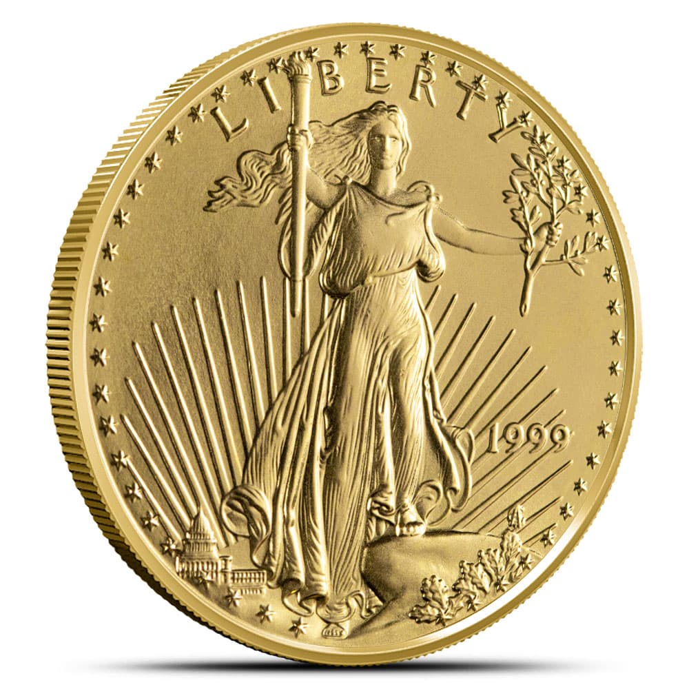 1999 American Eagle 1/2 oz Gold Coin