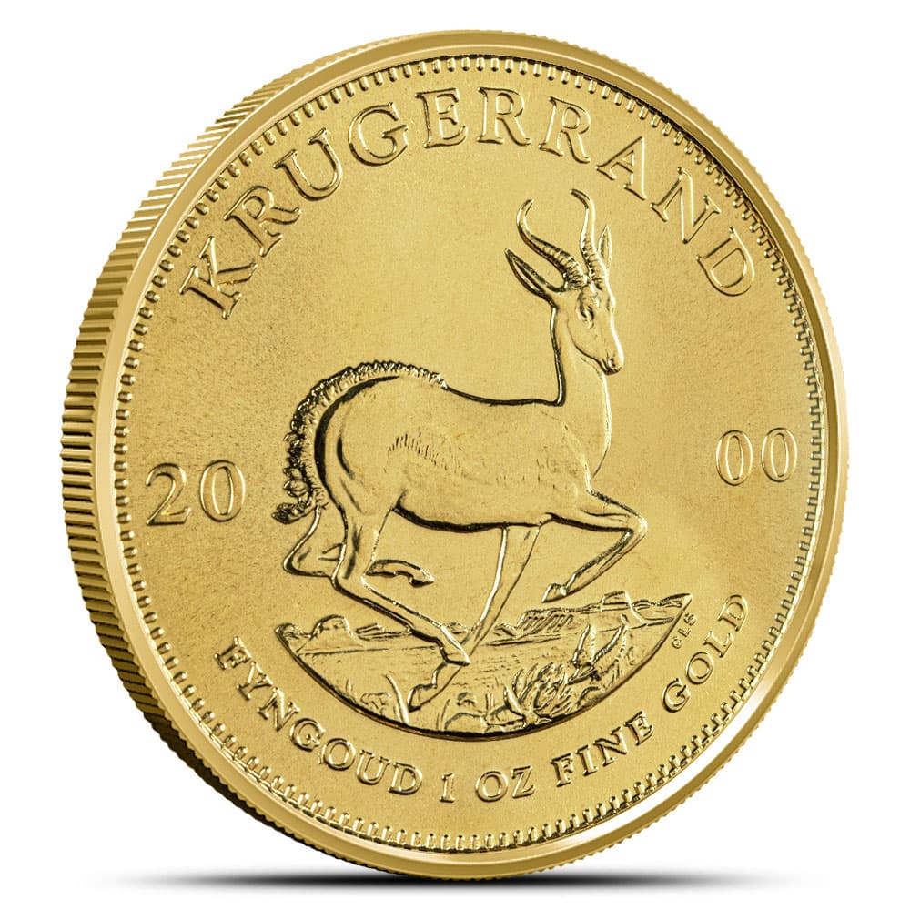 2000 1 oz South African Gold Krugerrand Coin