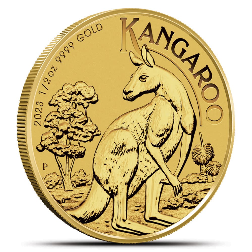 2023 1/2 oz Australian Gold Kangaroo Coin (BU)