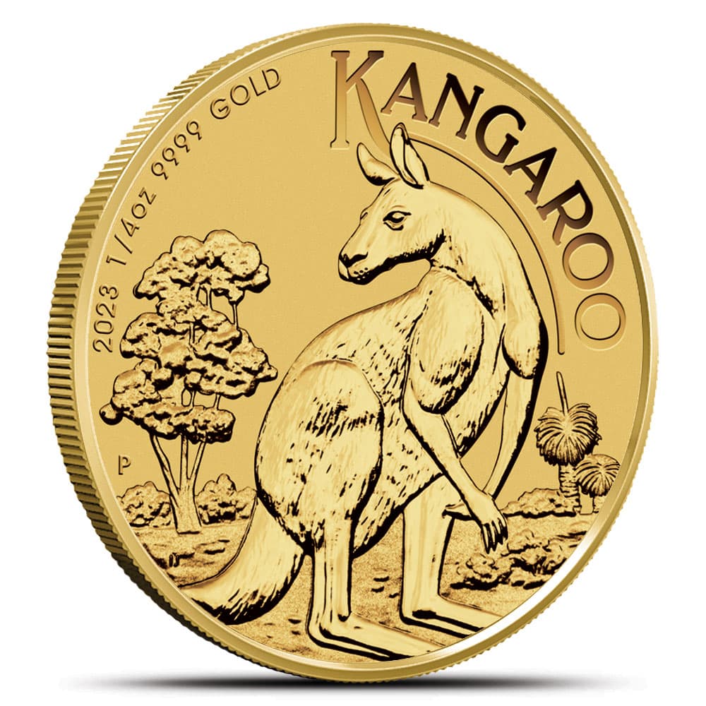 2023 1/4 oz Australian Gold Kangaroo Coin (BU)