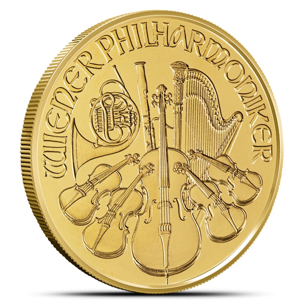 2003 1 oz Austrian Gold Philharmonic Coin