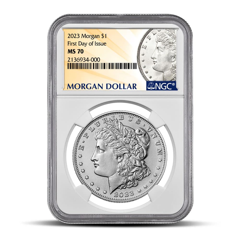 2024 Morgan Silver Dollar Coin NGC MS70 FDOI