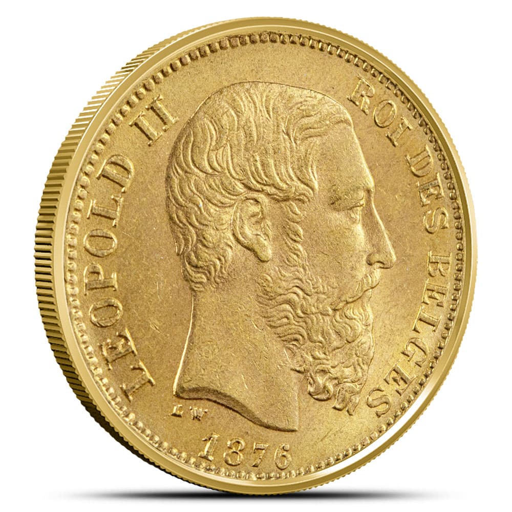 20 Francs Belgium Gold Coin (AU)