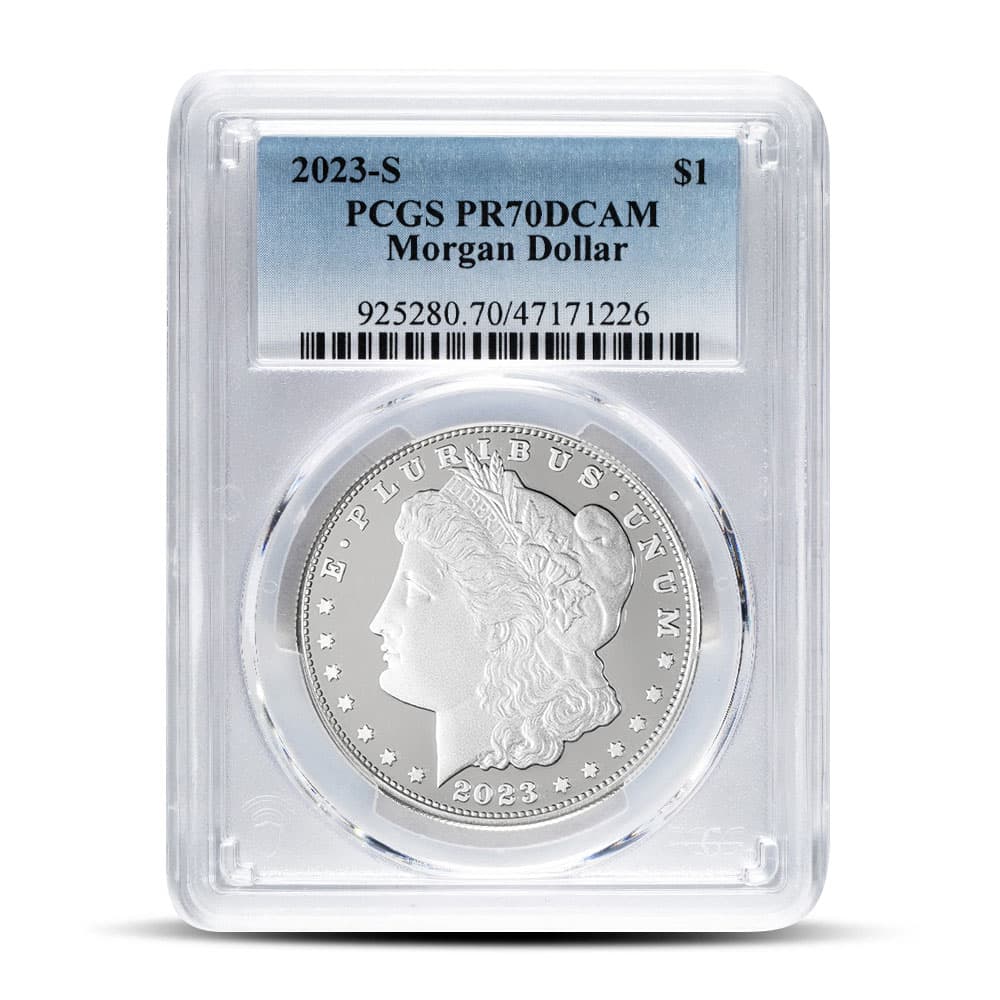 2023-S Proof Morgan Silver Dollar Coin PCGS PR70 DCAM