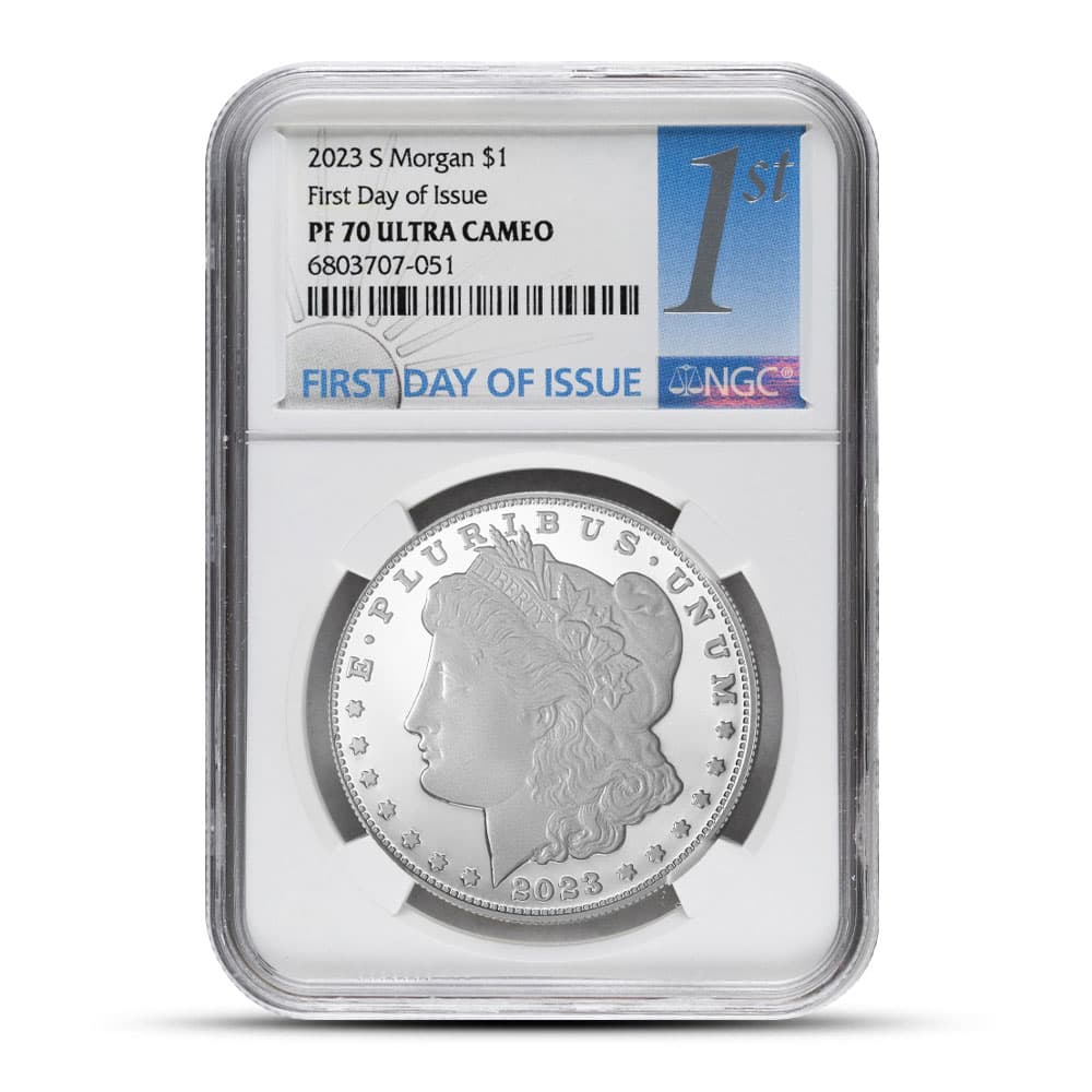 2023-S Proof Morgan Silver Dollar Coin NGC PF70 FDOI