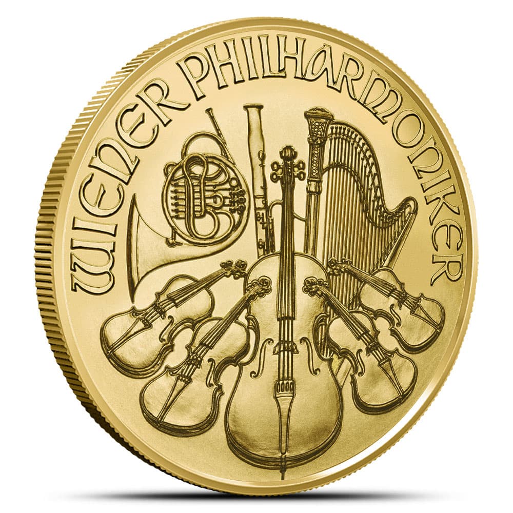 2024 1/10 oz Austrian Gold Philharmonic Coin (BU)