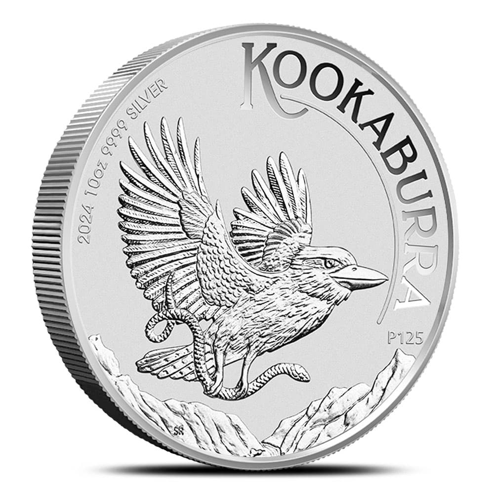 2024 10 oz Australian Silver Kookaburra Coin (BU)