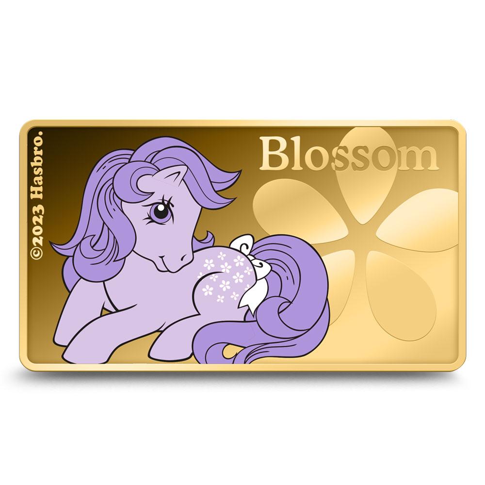 2024 1/200 oz Proof Colorized Samoa Gold My Little Pony Blossom Coin (Folder + CoA)