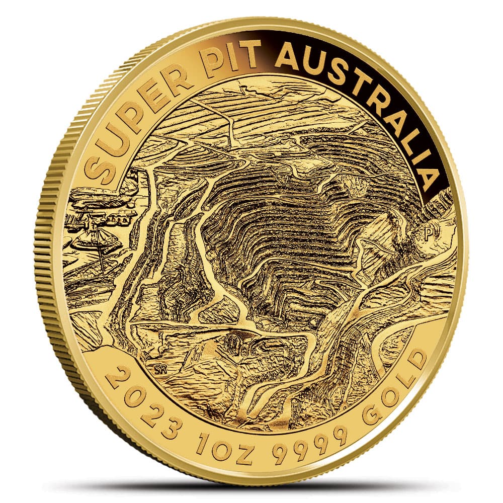 2023 1 oz Australian Gold Super Pit Coin (BU)