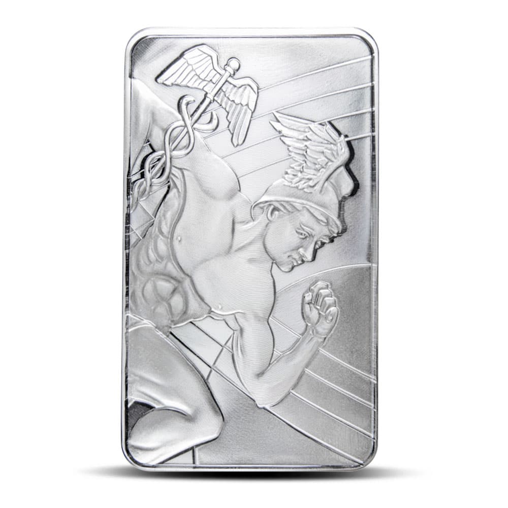 100 oz Sunshine Mercury Silver Bar (New)