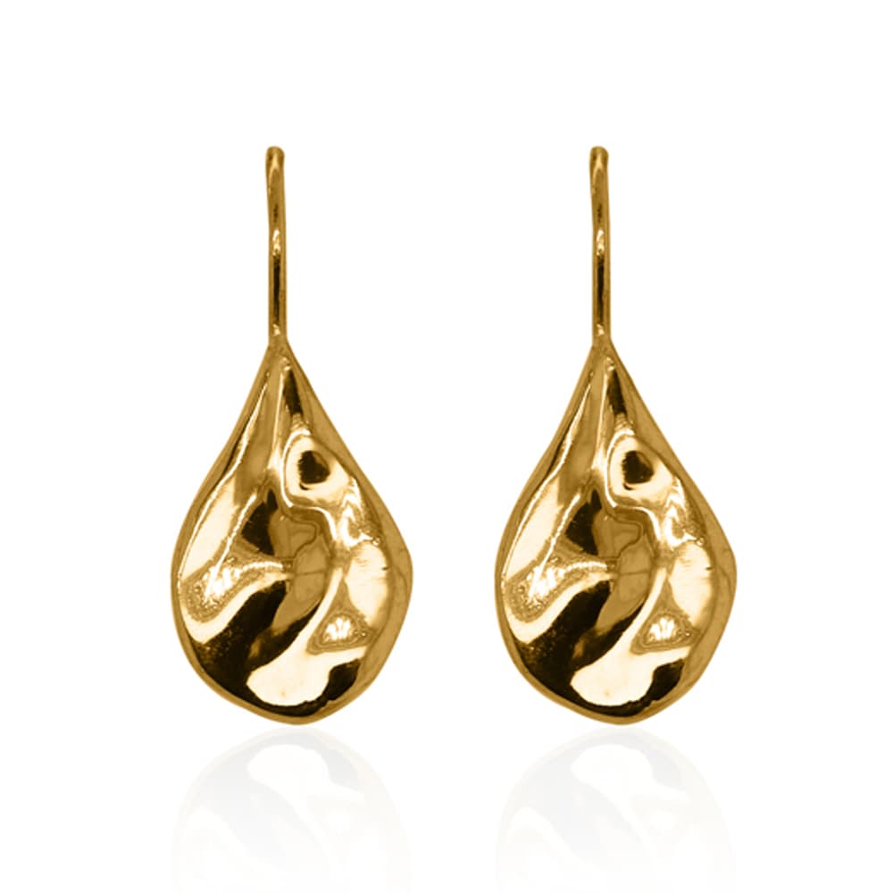 Nebü 11.4g 24K Molten Drop Earrings