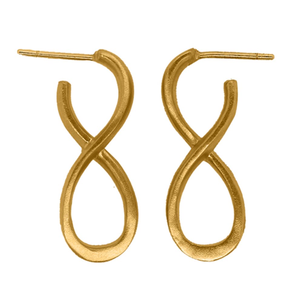 Nebü 11.9g 24K Figure 8 Earrings