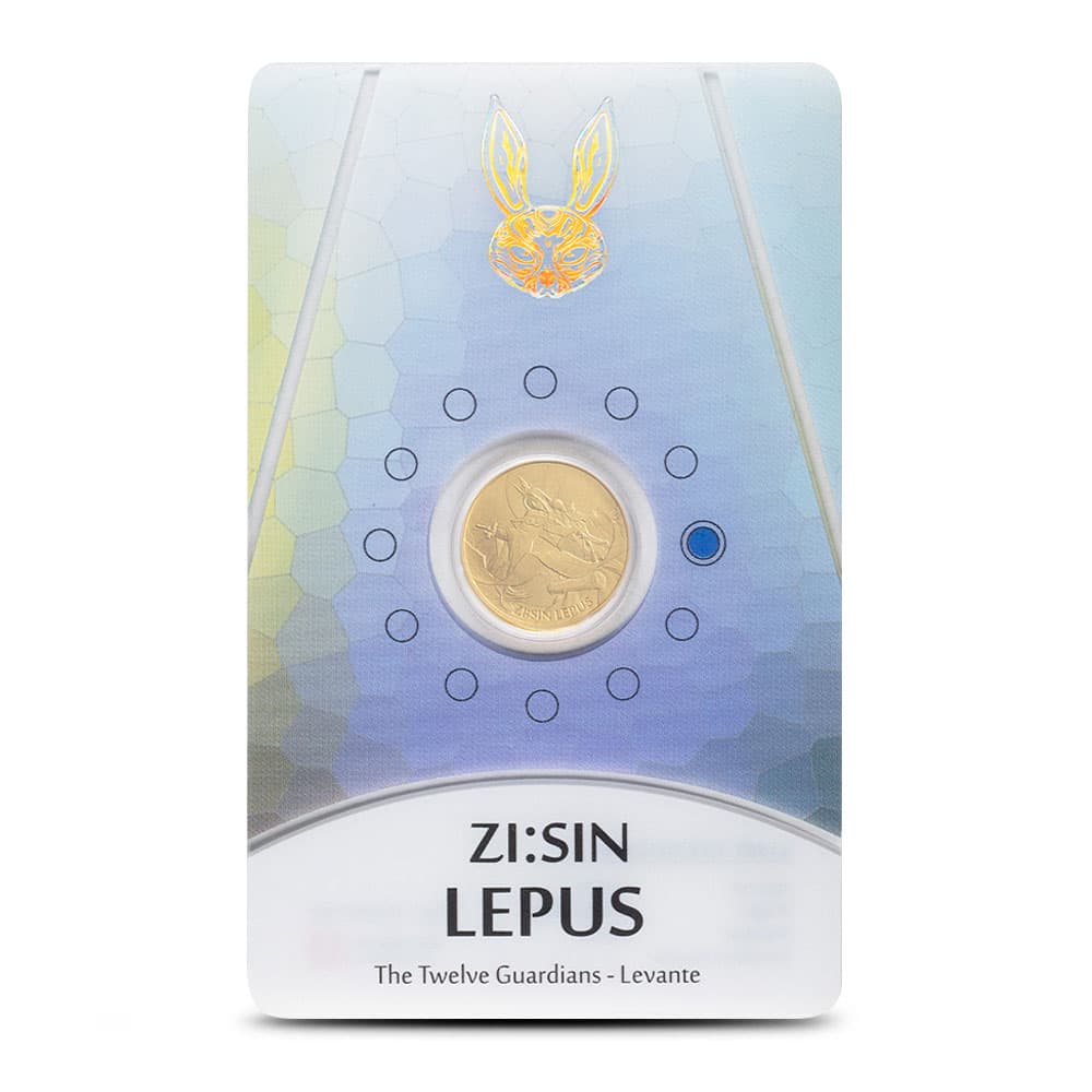 2023 1/10 oz South Korean Zi:Sin Lepus Gold Medal