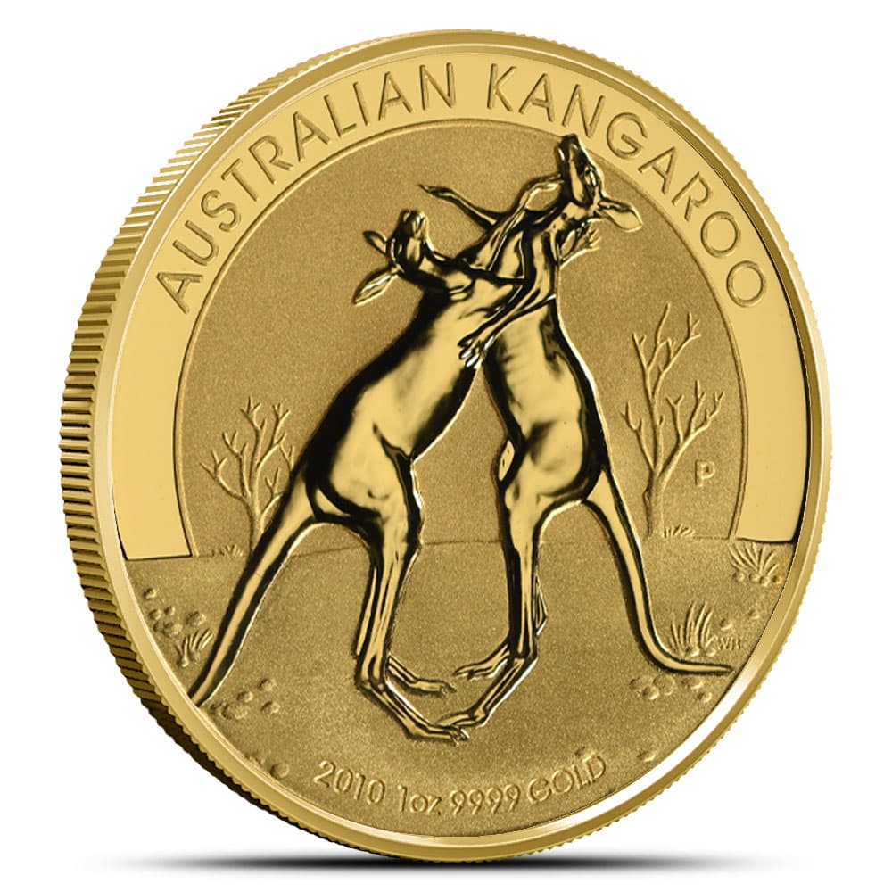 2010 1 oz Australian Gold Kangaroo Coin