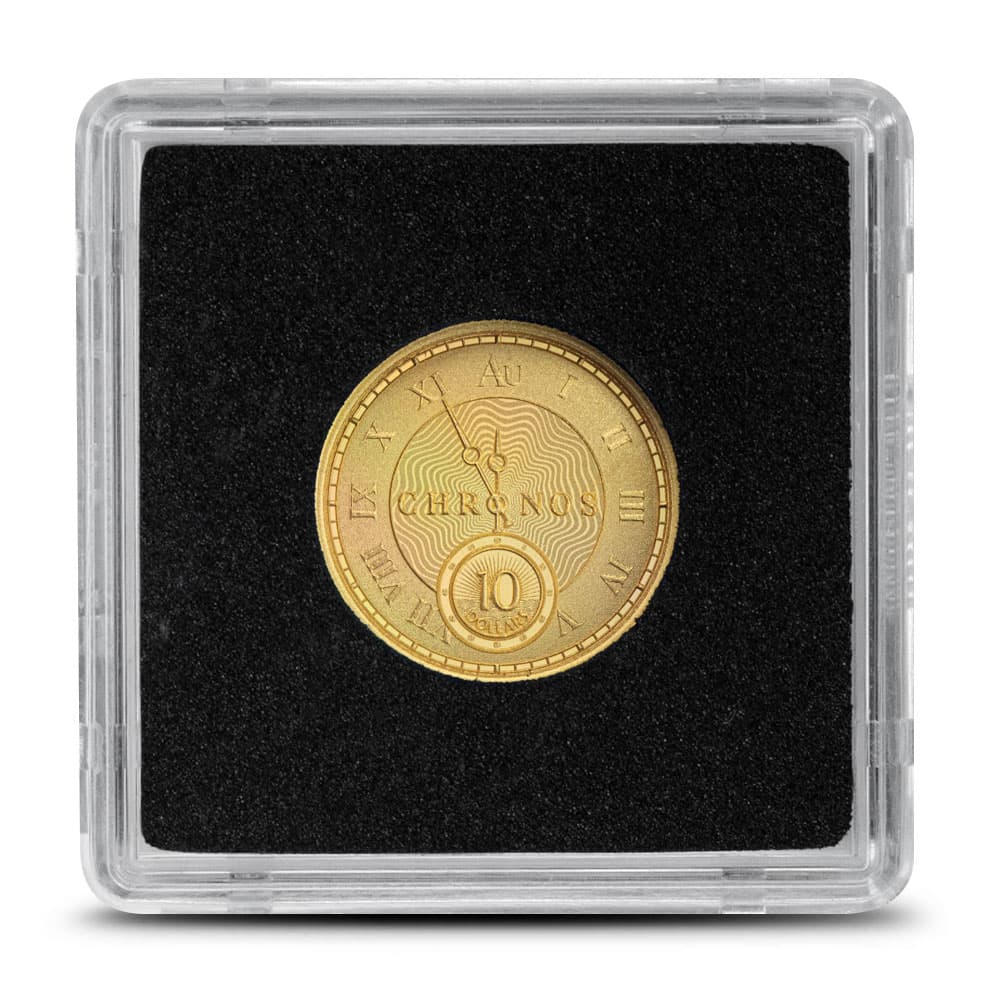 2024 1/10 oz Tokelau Gold Chronos Coin (Proof-Like)