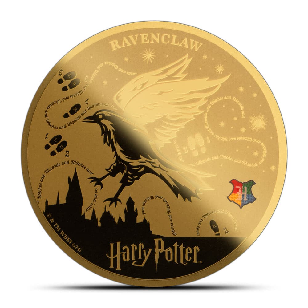 2024 1/200 oz Samoa Gold Ravenclaw Coin (Proof-Like)