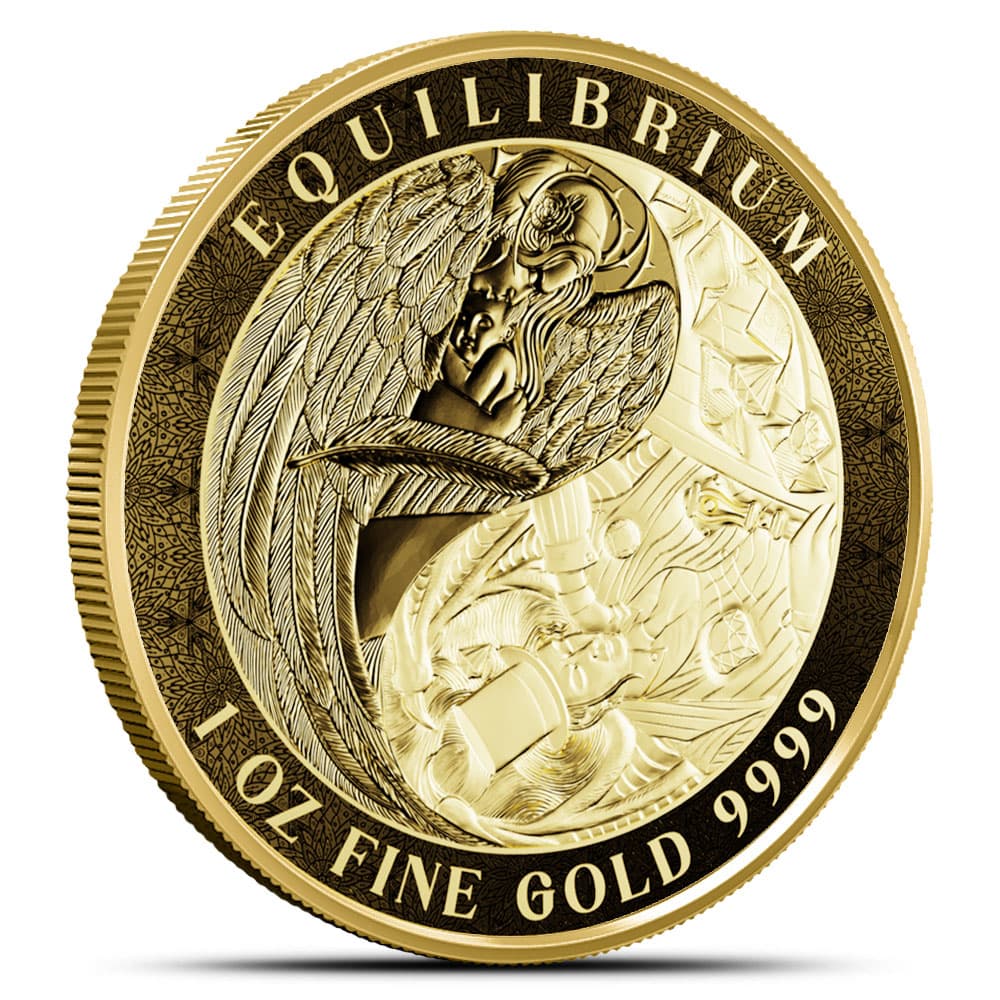 2024 1 oz Tokelau Equilibrium Gold Coin (Proof-Like)