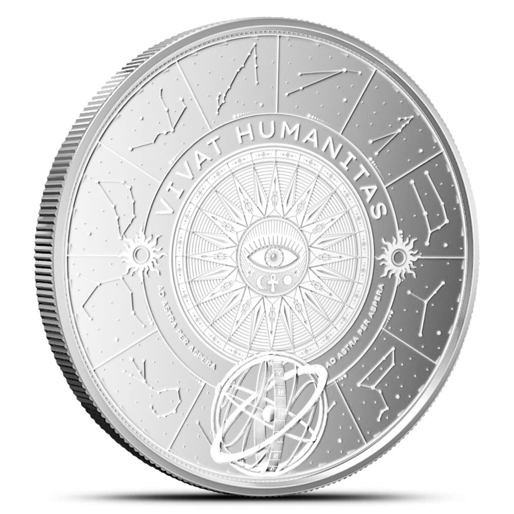 2024 1 oz Tokelau Vivat Humanitas Silver Coin (BU)