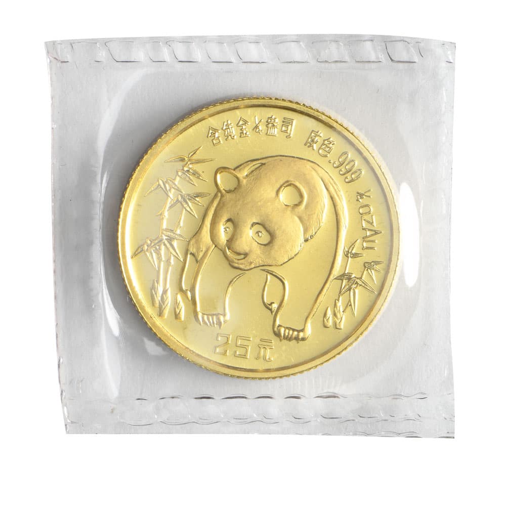 1986 1/4 oz Chinese Gold Panda Coin (Sealed)