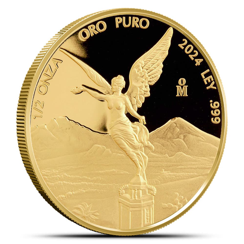 2024 1/2 oz Proof Mexican Gold Libertad Coin (In Capsule)