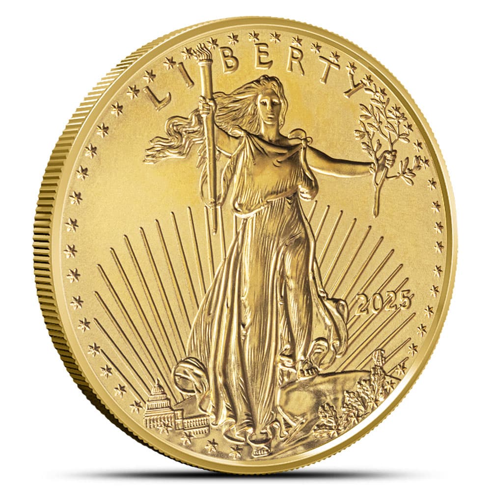 2025 1 oz American Gold Eagle Coin (BU) - Jan 14, 2025