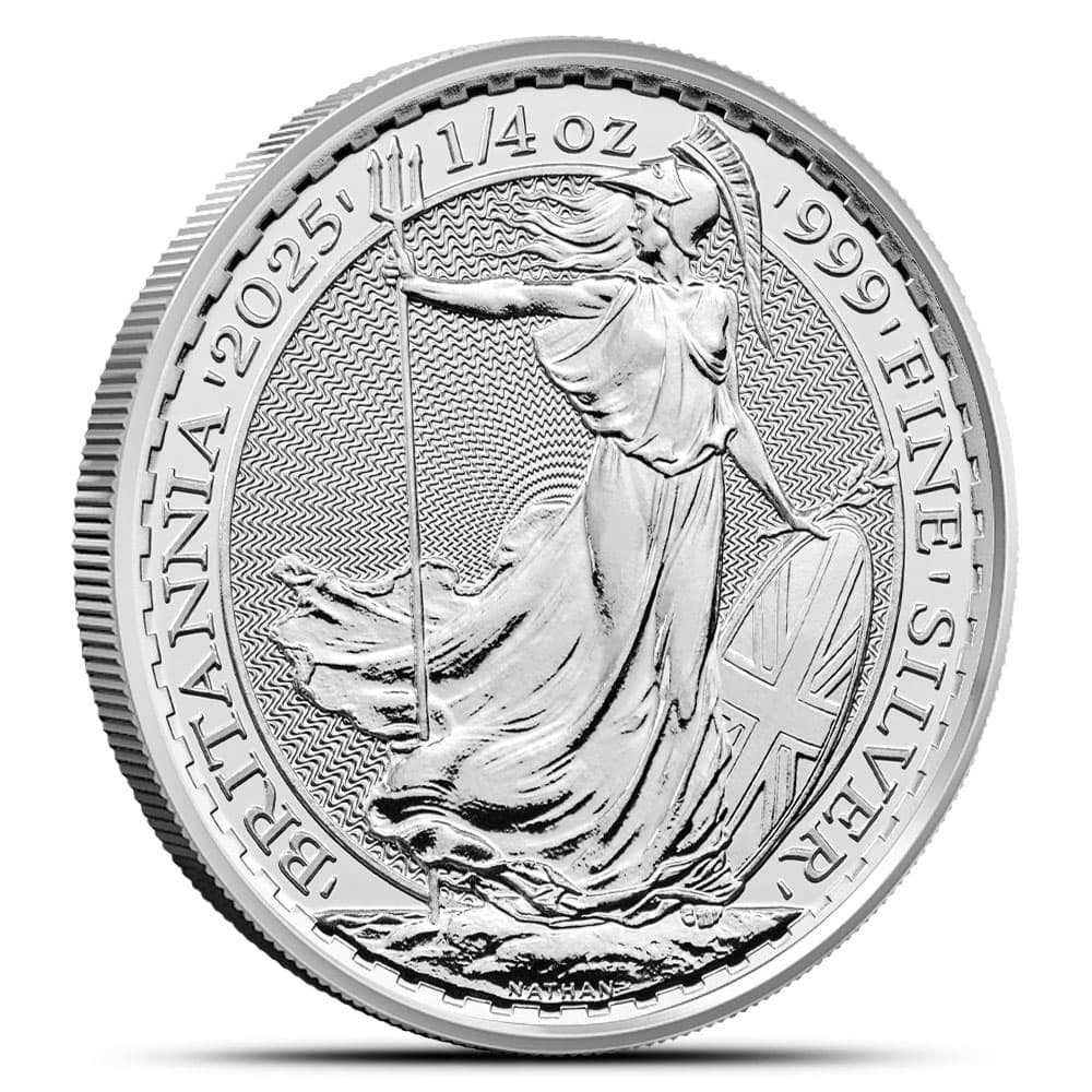 2025 1/4 oz British Silver Britannia Coin (BU)