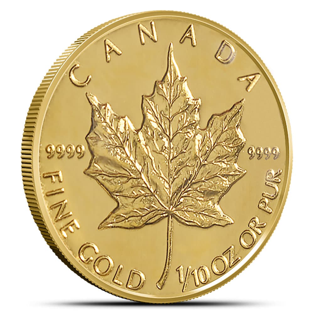 2010 1/10 oz Canadian Gold Maple Leaf Coin