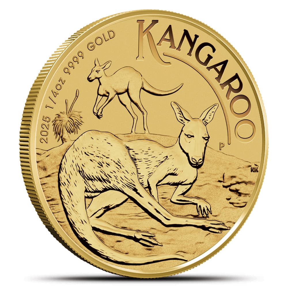 2025 1/4 oz Australian Gold Kangaroo Coin (BU) - Nov 18, 2024