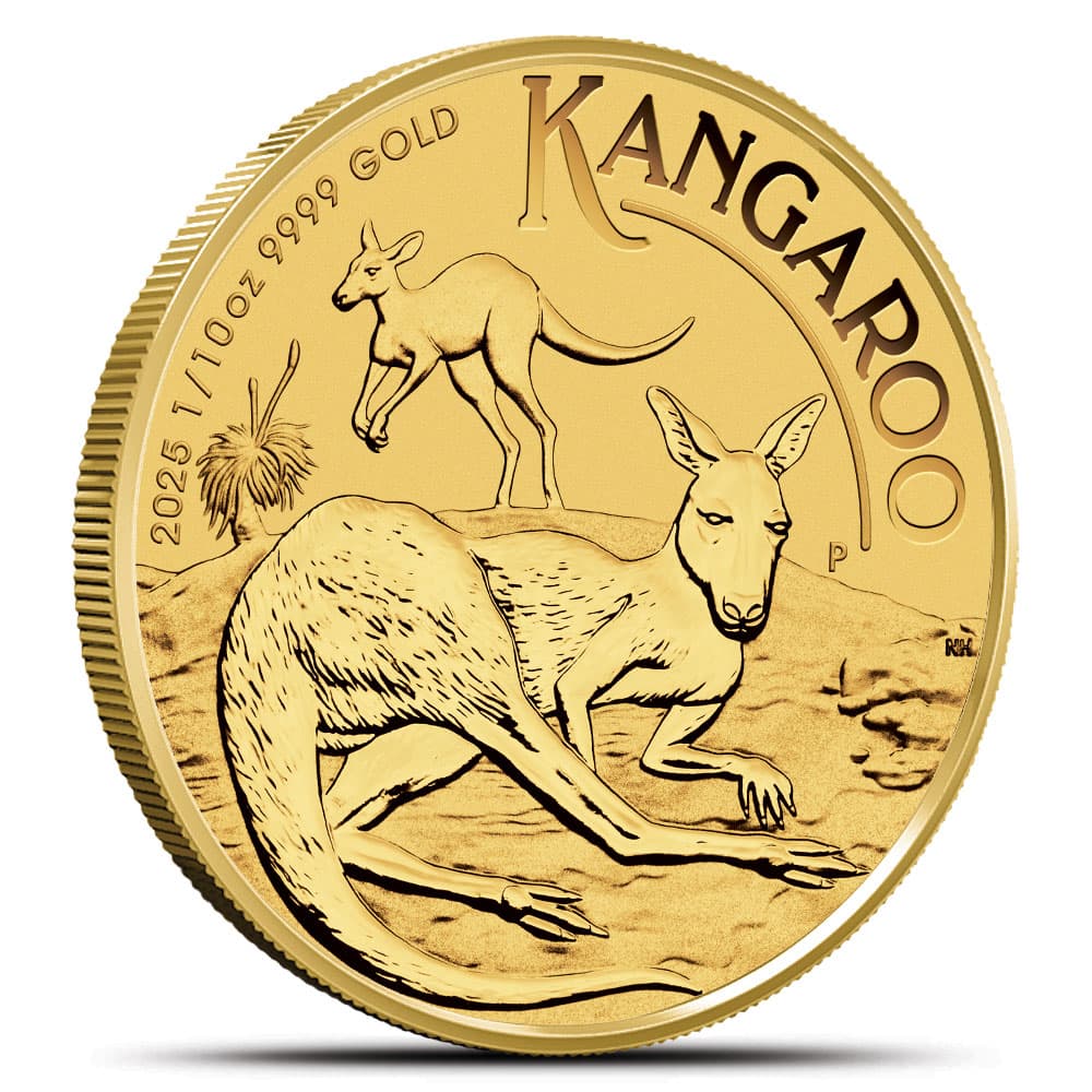 2025 1/10 oz Australian Gold Kangaroo Coin (BU) - Nov 18, 2024