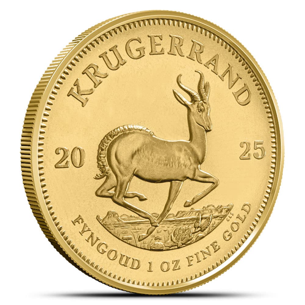 2025 1 oz South African Gold Krugerrand Coin (BU)