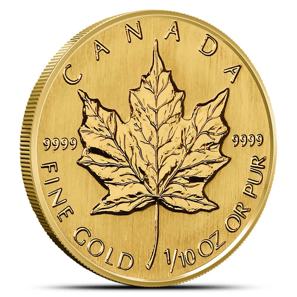 2004 1/10 oz Canadian Gold Maple Leaf Coin