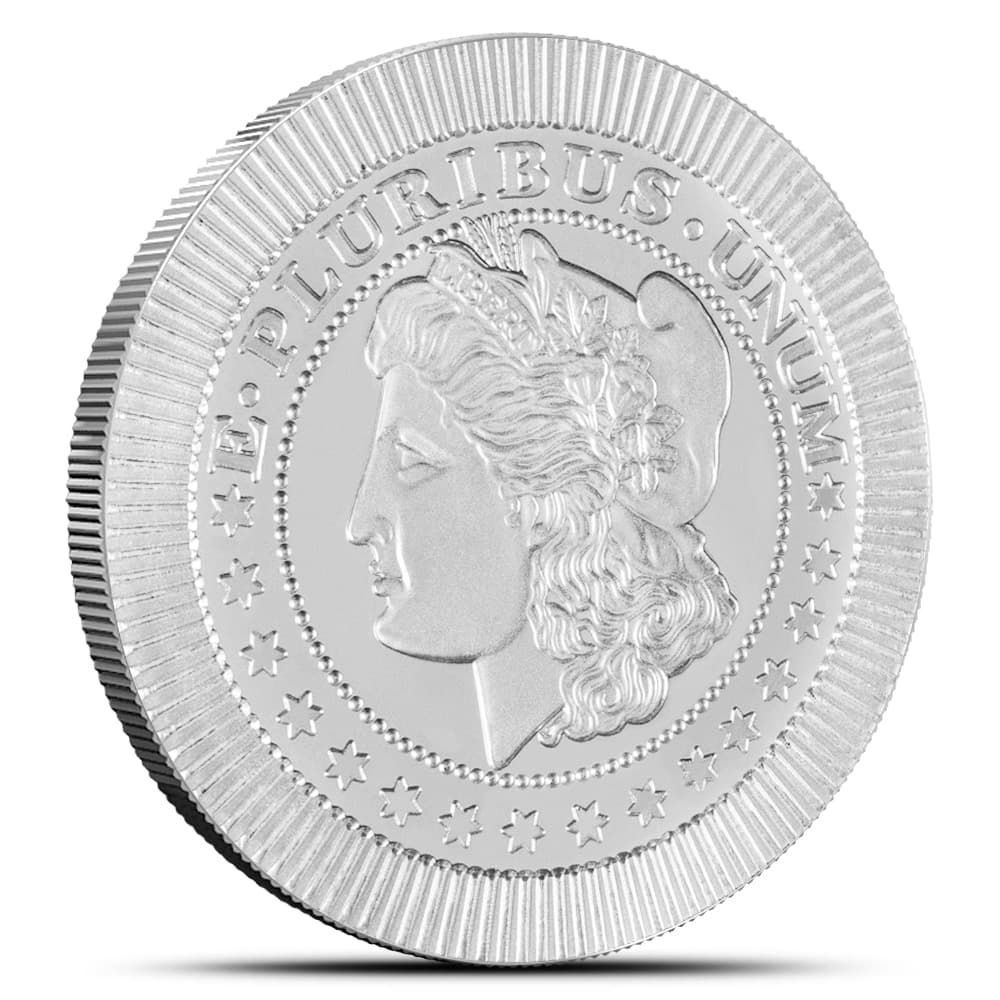 1 oz SilverTowne Morgan Stackable Silver Round (New)