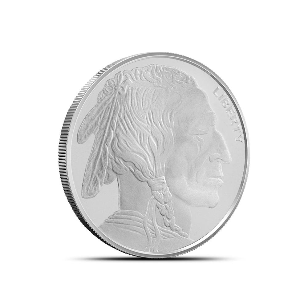 1/4 oz GSM Buffalo Silver Round (New)