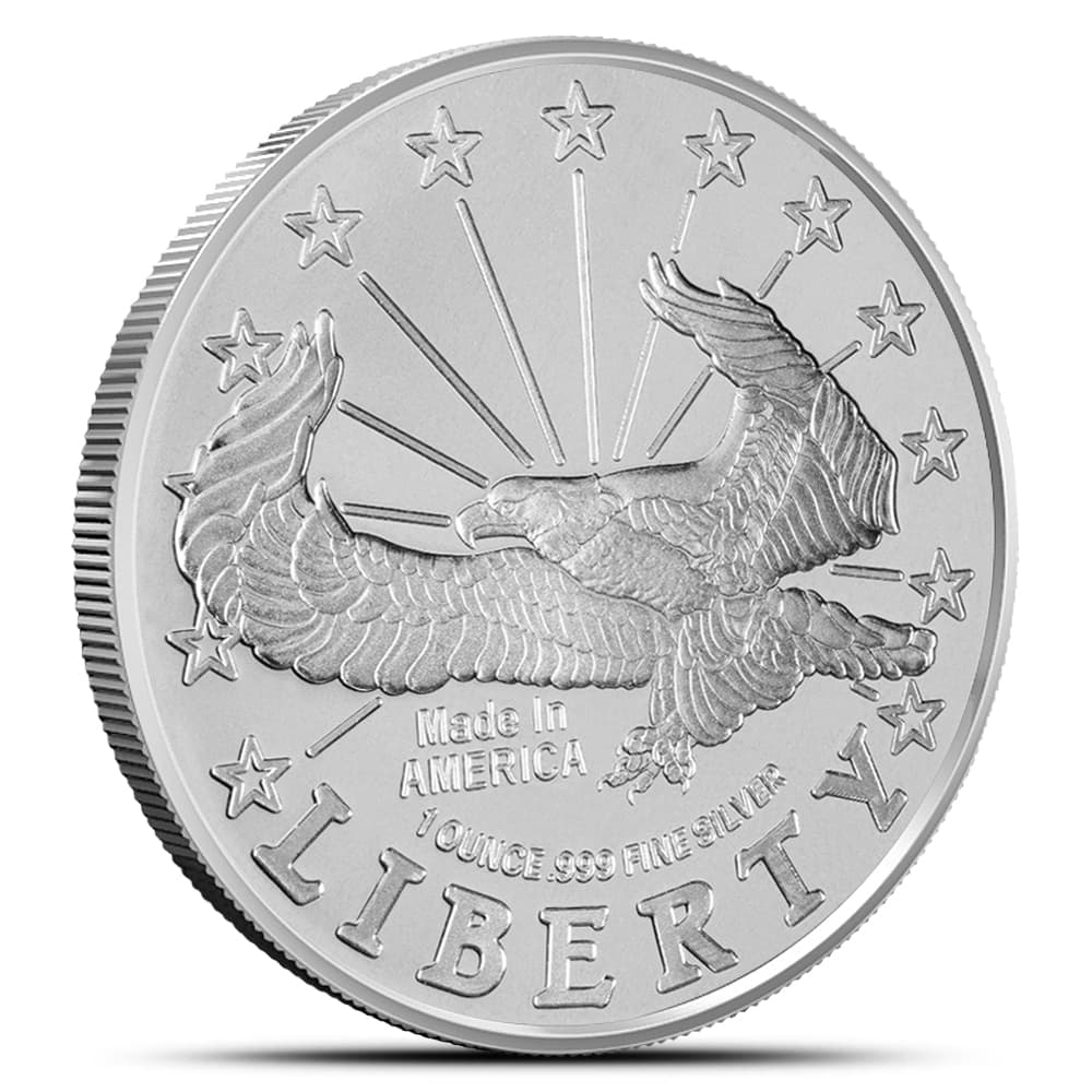 1 oz SilverTowne Liberty Eagle Silver Round