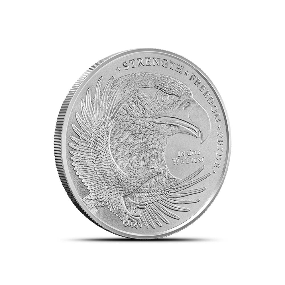 1/4 oz GSM Eagle Silver Round (New)