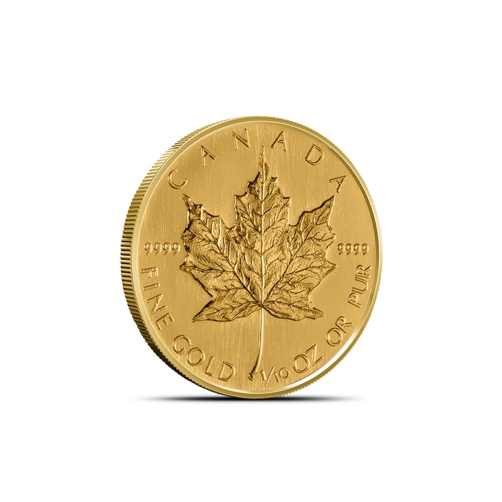 1986 1/10 oz Canadian Gold Maple Leaf Coin