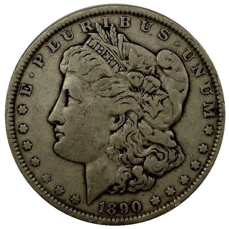 Morgan Silver Dollar Coin (1878-1904, VG-VF)